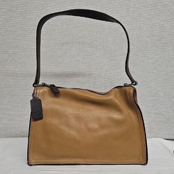 COACH MONTEREY CAMEL BROWN SHOULDER BAG BFPM-05-114 - Picture 1 of 14